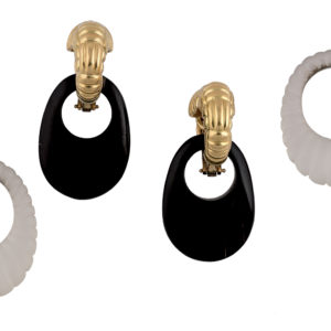 Van Cleef Interchangeable Ear Pendants