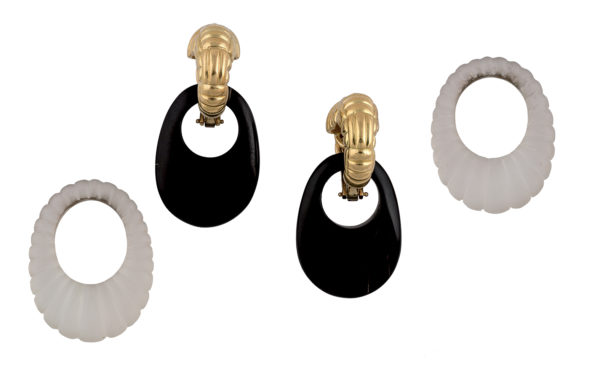 Van Cleef Interchangeable Ear Pendants