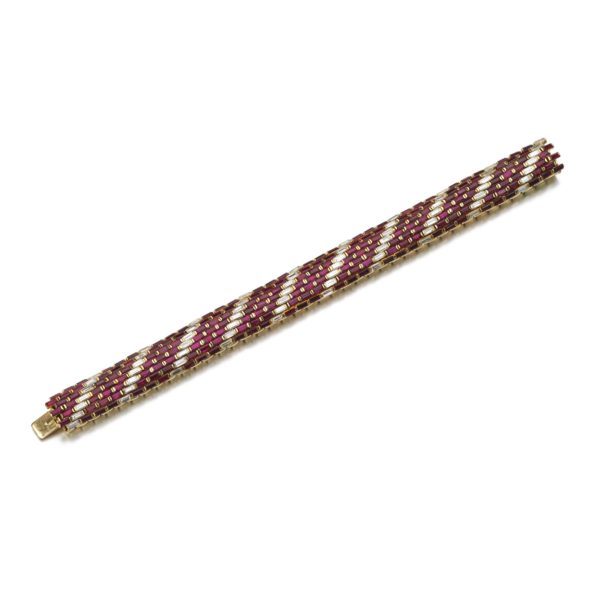 Bulgari Ruby & Diamond Bracelet