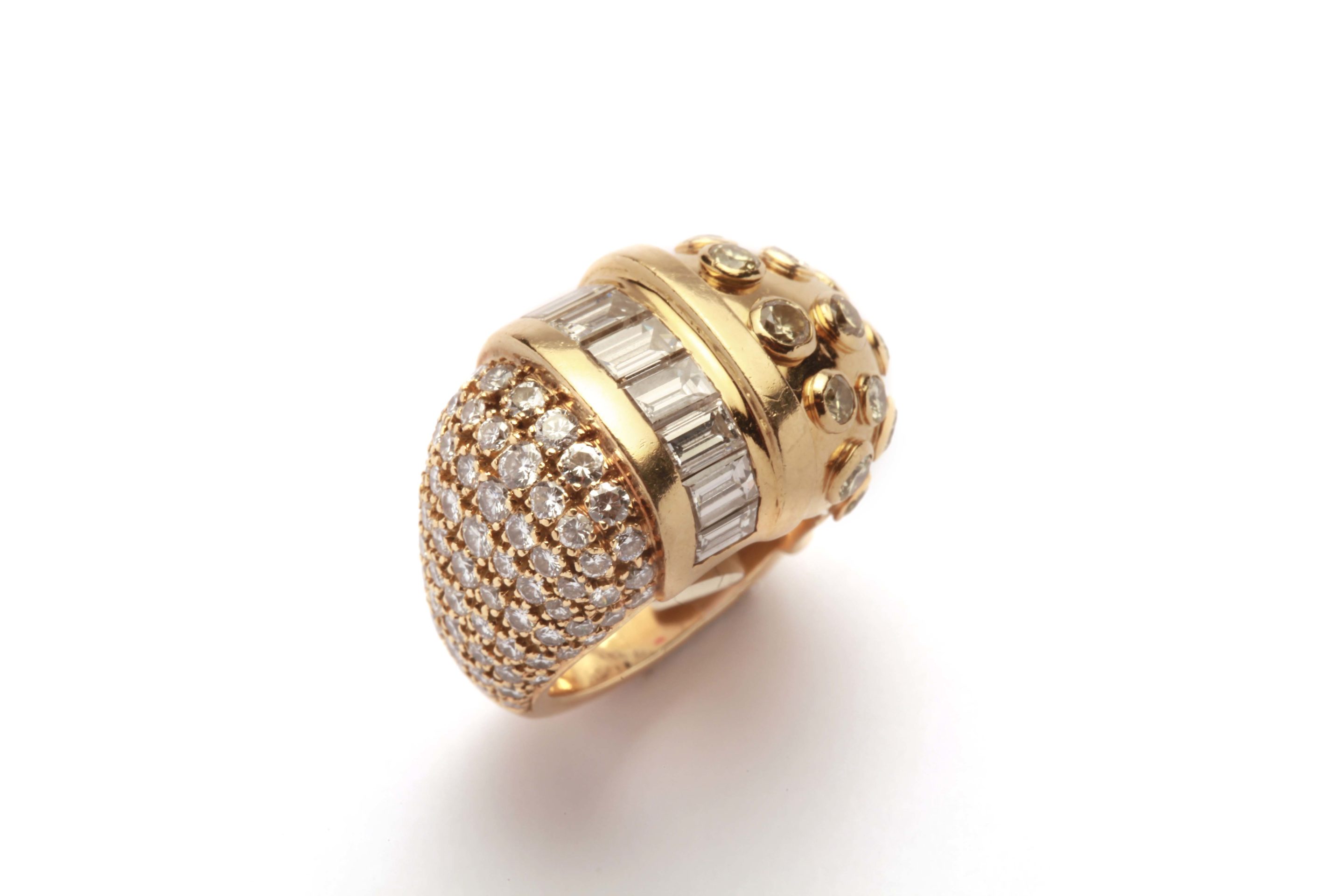 cartier diamond cocktail rings