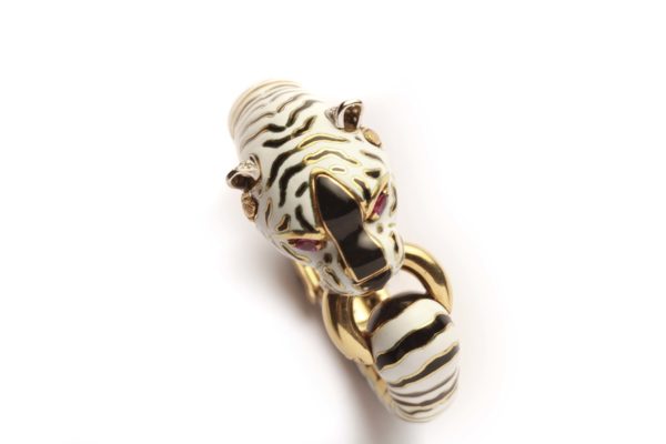 Frascarolo White Bengala Tiger Bracelet