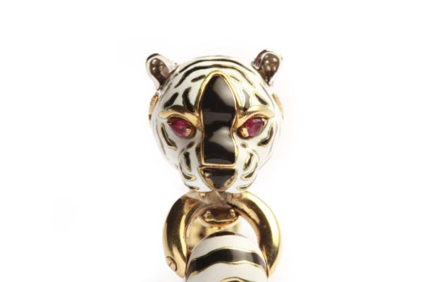 Frascarolo White Bengala Tiger Bracelet - Image 2