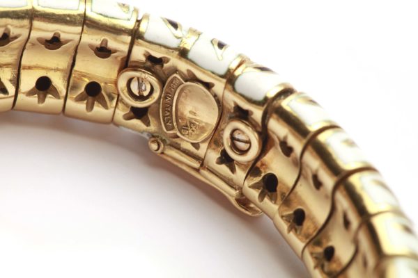 Frascarolo White Bengala Tiger Bracelet - Image 4