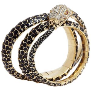 Antique Russian Serpent Bracelet