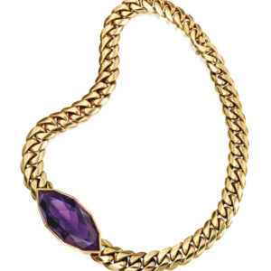 Bulgari Amethyst Chain Necklace