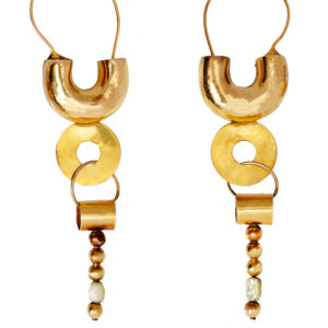 Antique Roman Geometrical Ear Pendants