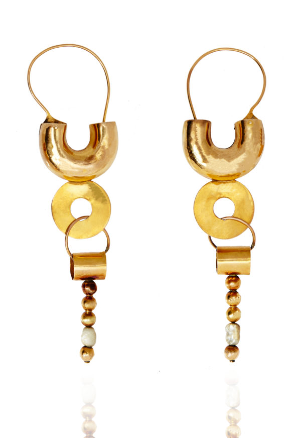 Antique Roman Geometrical Ear Pendants