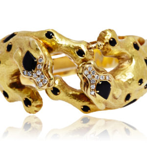 Italian Leopard Bracelet