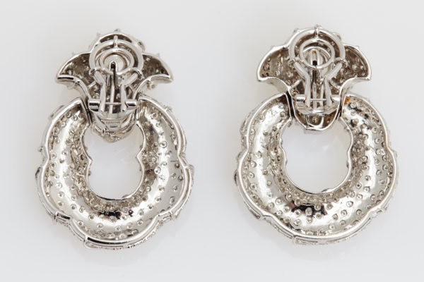 Jahan Diamond Ear Pendants - Image 2