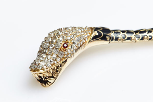 Antique Russian Serpent Bracelet - Image 2