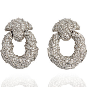 Jahan Diamond Ear Pendants