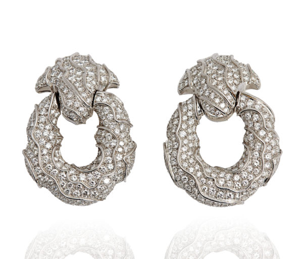 Jahan Diamond Ear Pendants