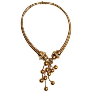 Veronesi Dangling Balls Necklace