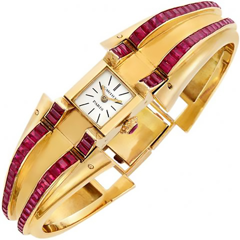 cartier bangle watch