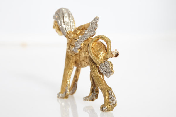 Gold & Diamond Sphinx - Image 3