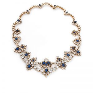 Diamond & Sapphire Necklace by Gerard