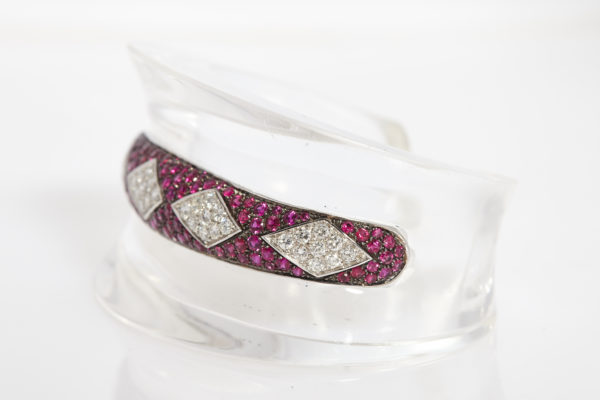 Rock Crystal Ruby Diamond - Image 2