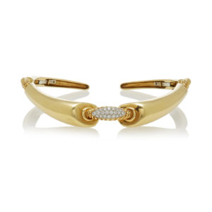 Tiffany Retro Gold & Diamonds Necklace