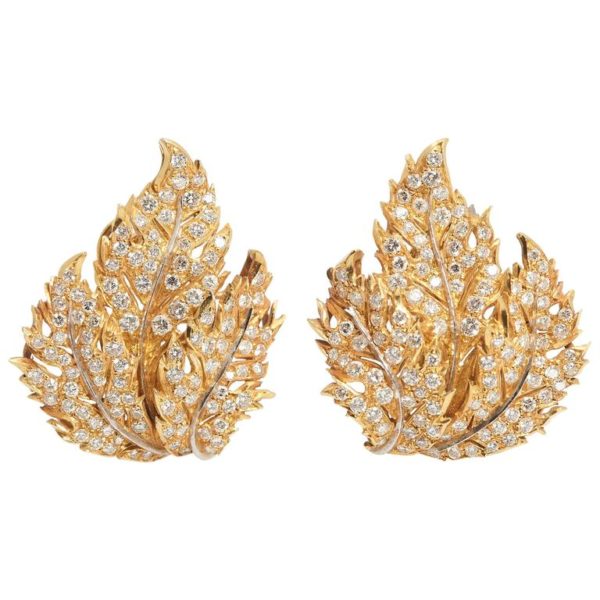 Buccellati Floral Ear-Clips