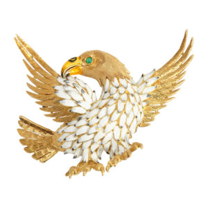 American Eagle Brooch