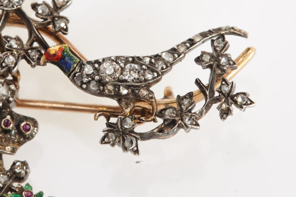 Peculiar Art Nouveau Brooch - Image 3