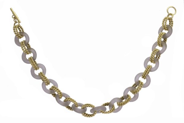 Exquisite Tiffany Set in Rock Crystal and Gold - Image 2