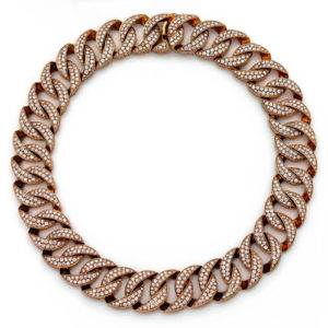 Rose Gold & Diamond Necklace