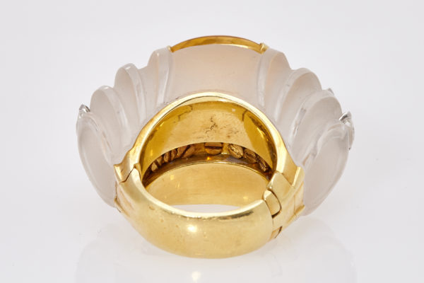 Rock Crystal, Citrine and Diamond Ring - Image 3
