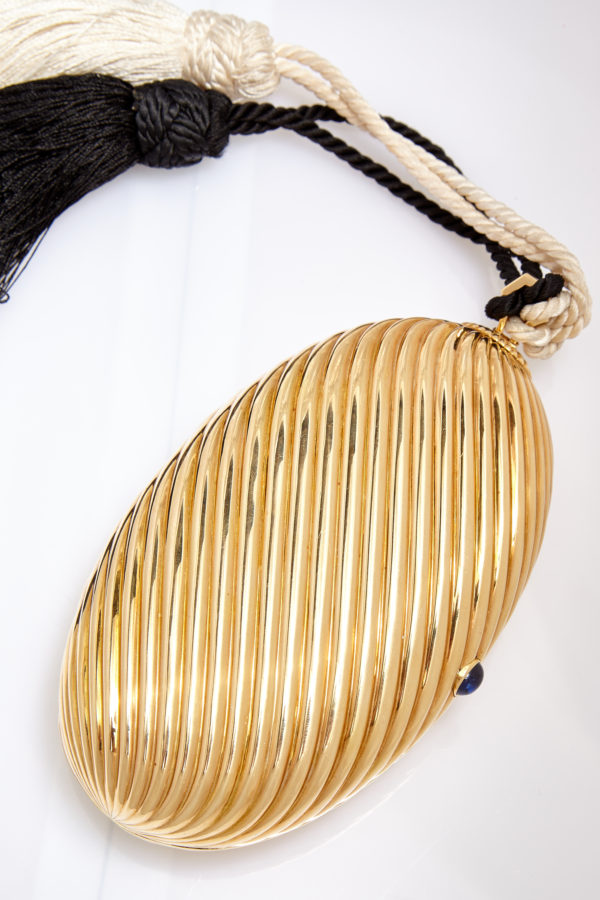Bulgari Large Melone Gold Evening Bag - Image 5