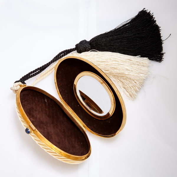 Bulgari Large Melone Gold Evening Bag - Image 2