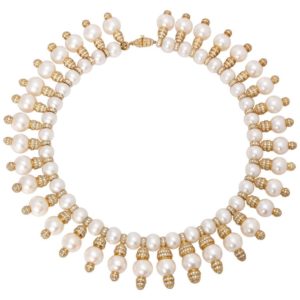 Pearl & Diamond Choker/Necklace