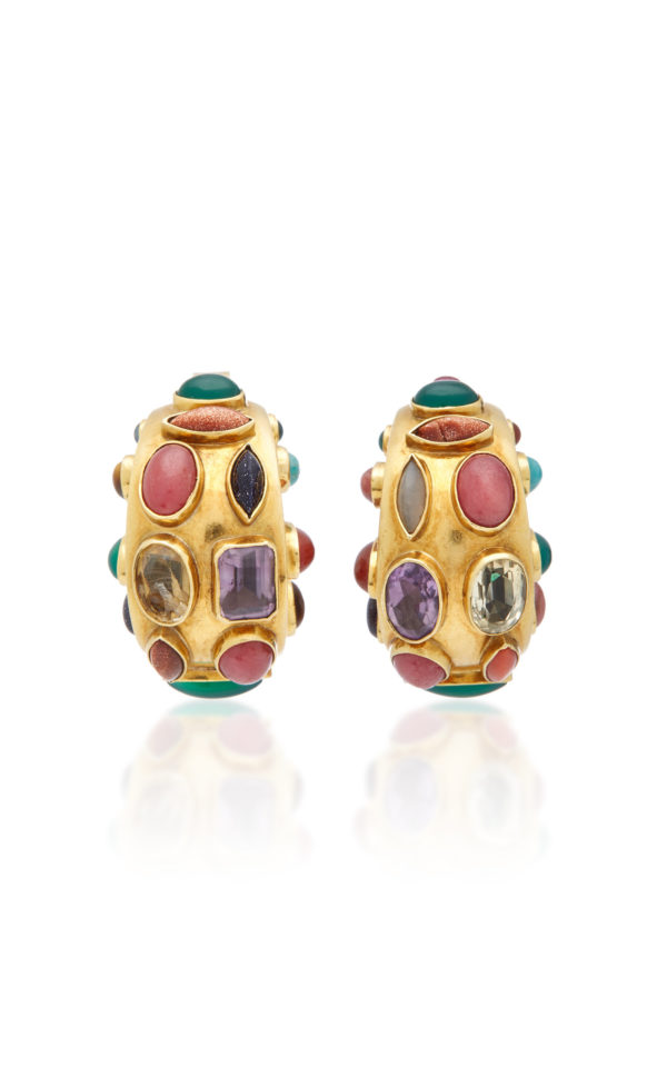 Gold and Multicolor Stone Set by Sanz - Image 5