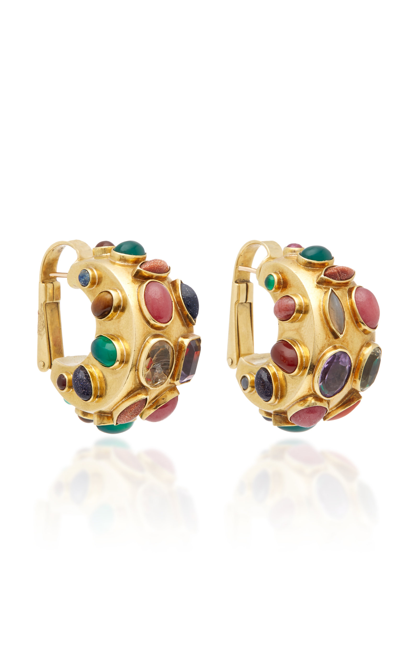 Gold and Multicolor Stone Set by Sanz - Image 3