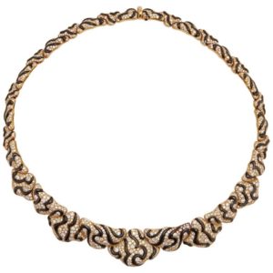Marina B Rare Gold and Diamond Necklace