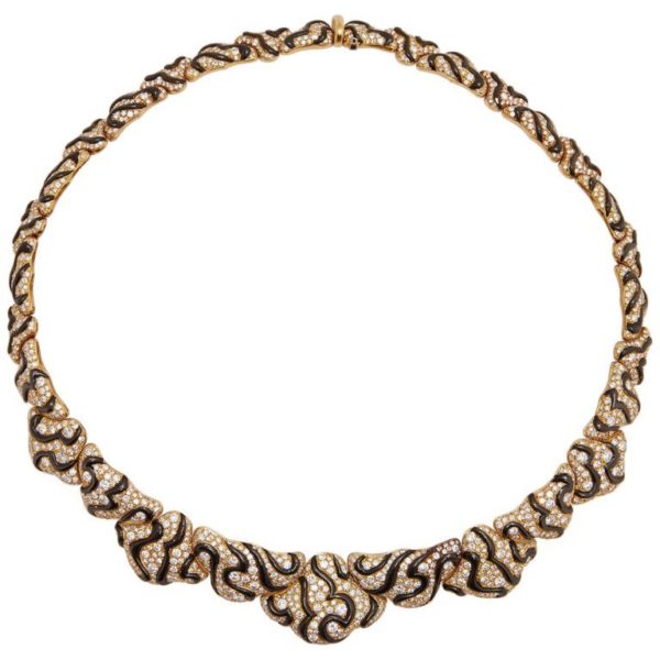 Marina B Rare Gold and Diamond Necklace