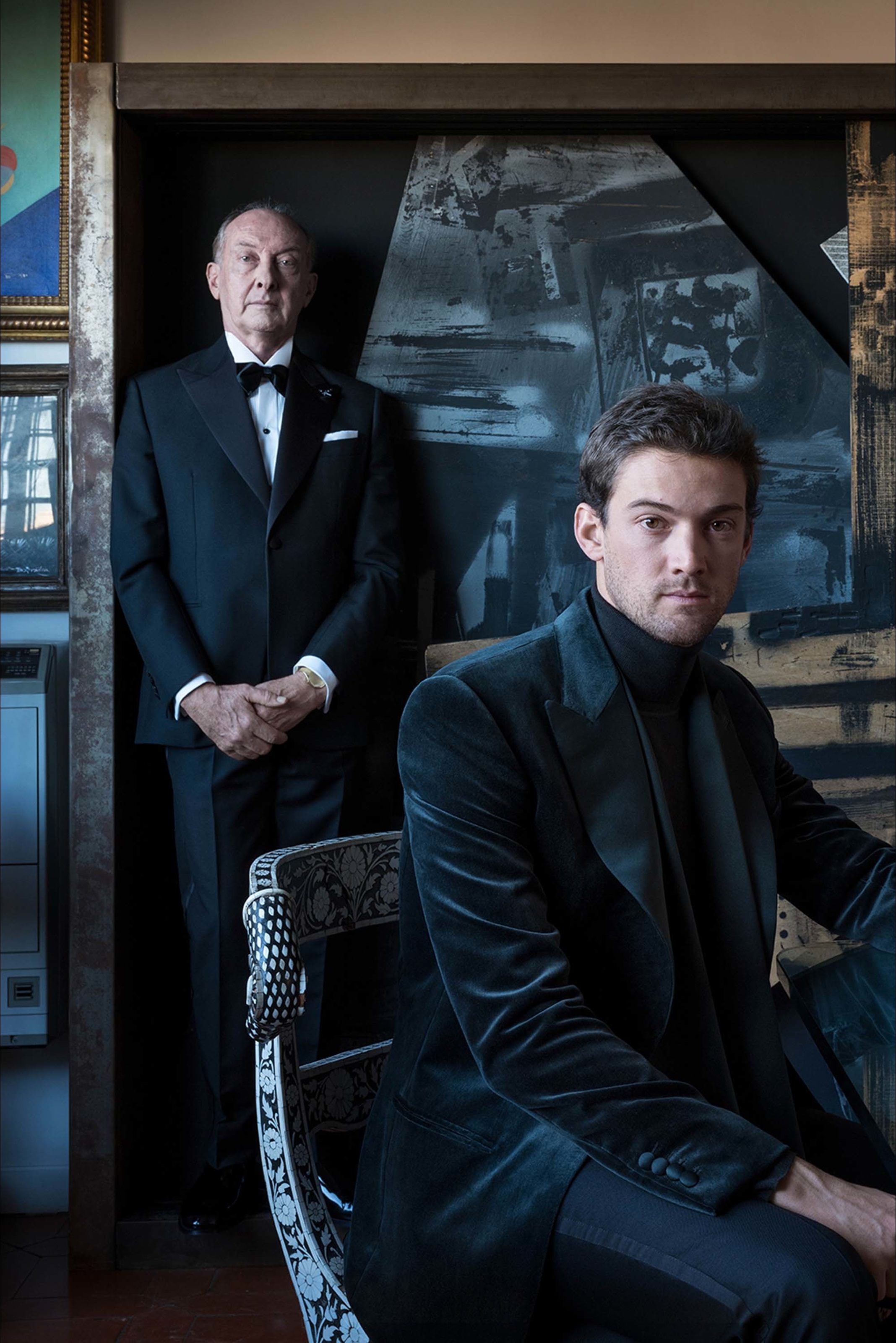 Vogue/L’Officiel – Carlo and Wagner Eleuteri as Brioni Testimonials