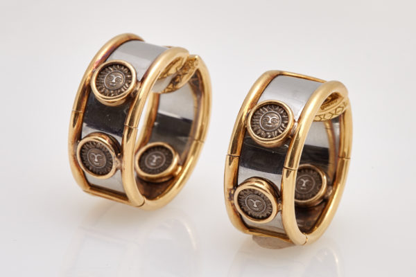 Marina B Solar Coins Gold and Steel Set - Image 2