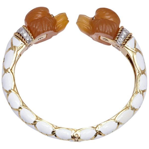 David Webb Poodle Bracelet