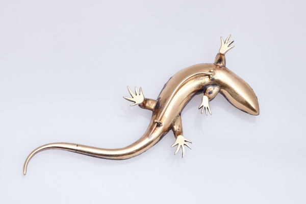 Antique Diamond Lizard Brooch - Image 2