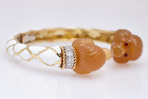 David Webb Poodle Bracelet - Image 3