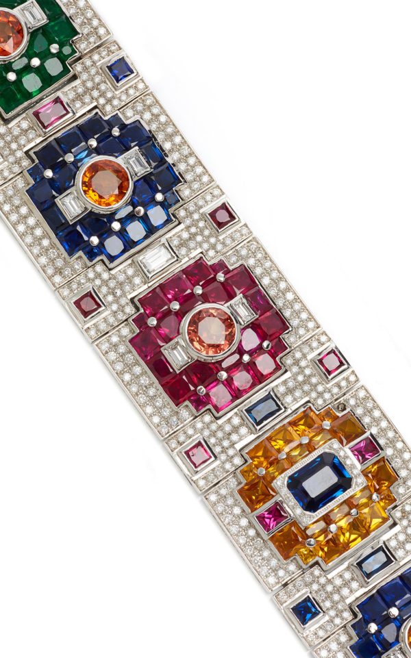 Jahan Diamonds and Multi-color Bracelet - Image 2