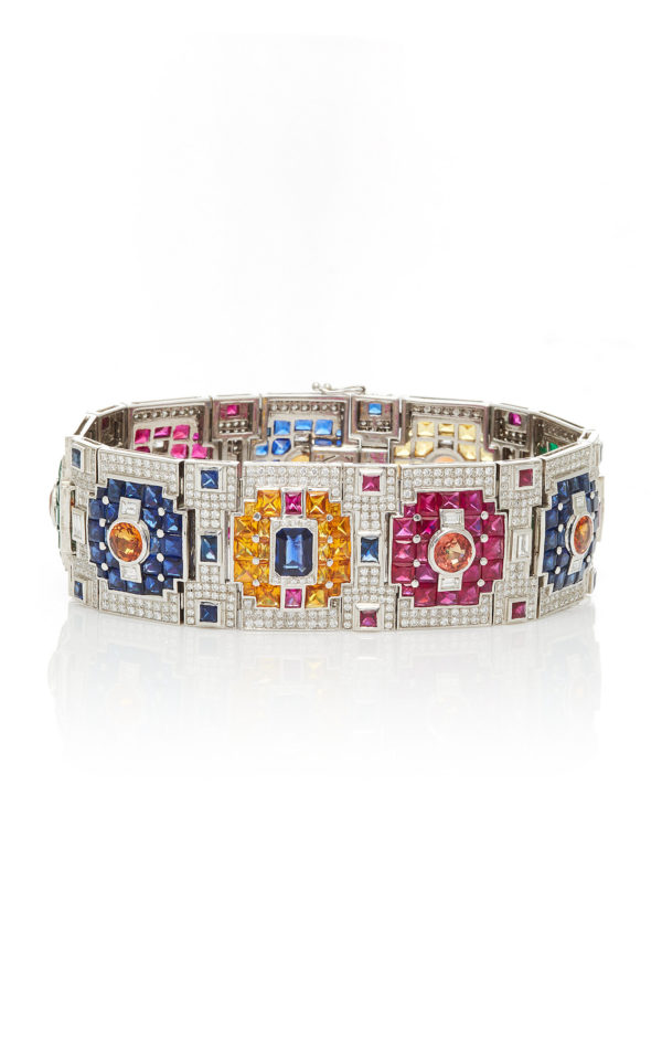 Jahan Diamonds and Multi-color Bracelet - Image 4