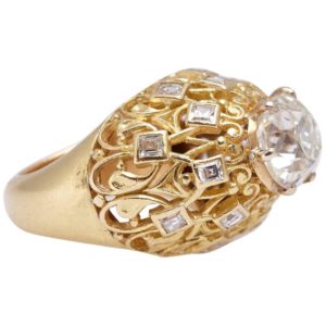 Cartier Retro Diamond Ring