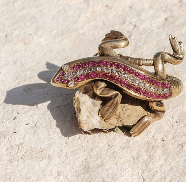 Codognato Salamander Ruby and Diamond Bracelet - Image 6