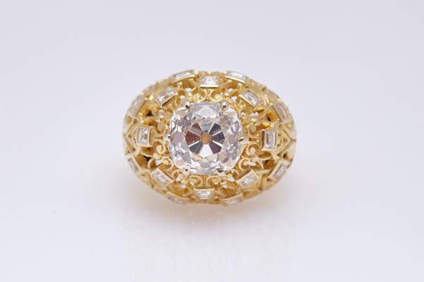 Cartier Retro Diamond Ring - Image 2