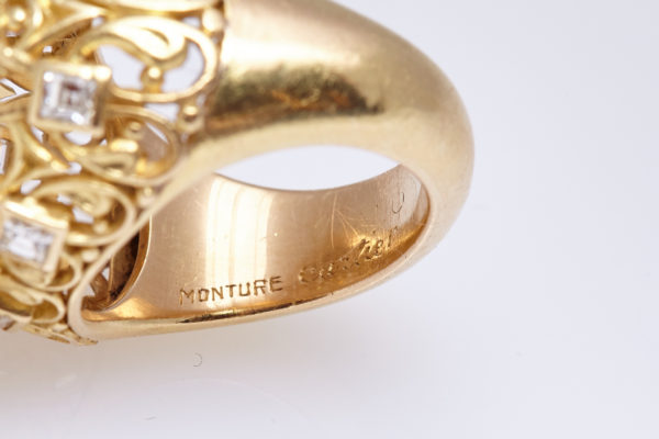 Cartier Retro Diamond Ring - Image 4