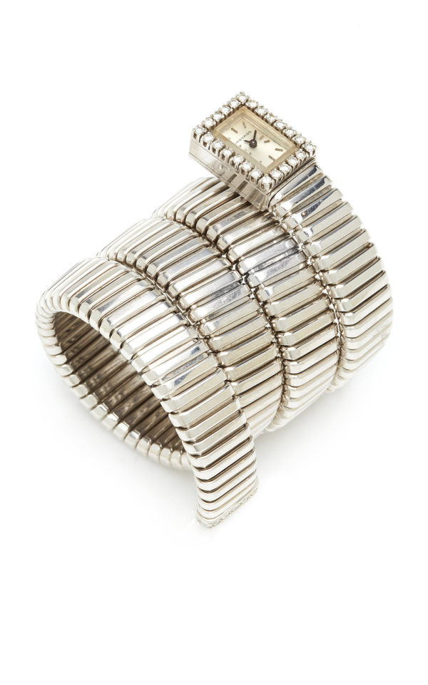 Bulgari White Gold and Diamond Tubogas Lady's Watch