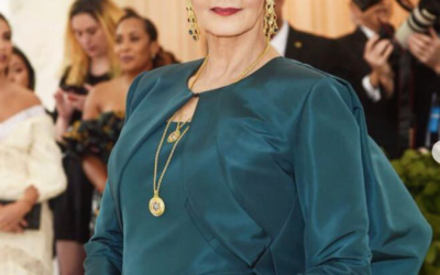 Lynda Carter (Wonder Woman) at The Met Gala with Eleuteri jewels!