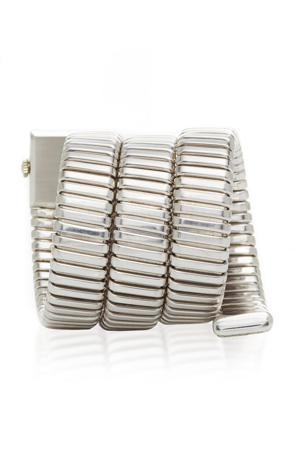 Bulgari White Gold and Diamond Tubogas Lady's Watch - Image 2