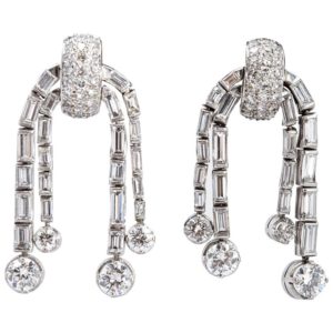 1930s Diamond Ear - Pendants